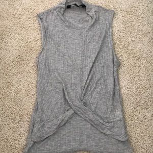 Fitted Gray Top